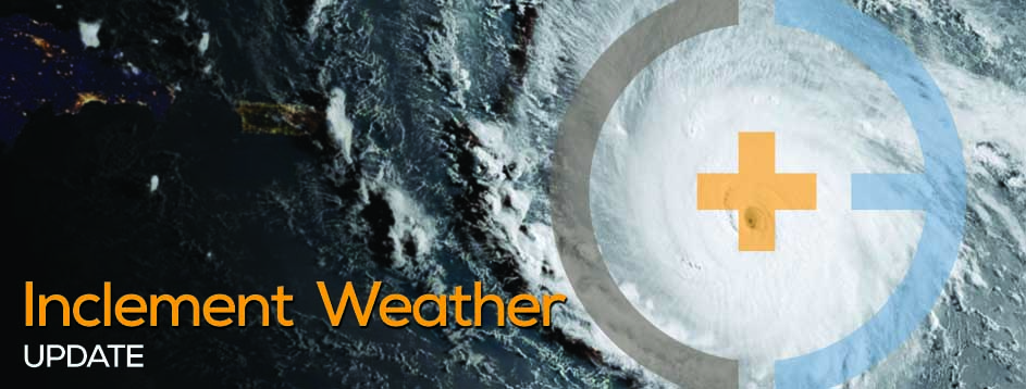 Home_Inclement Weather Update 2 Hurricane
